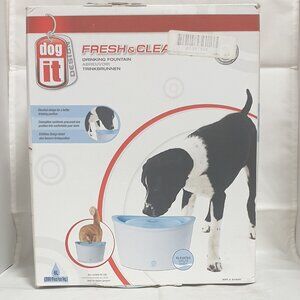 Dog It Fresh & Clear Drinking Fountain Raised Bowl